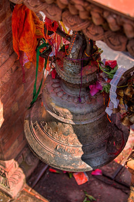 Thumbnail image of Bell at Taal Barahi temple.